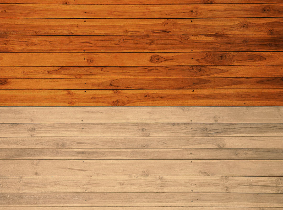 Aérogommage parquet bois